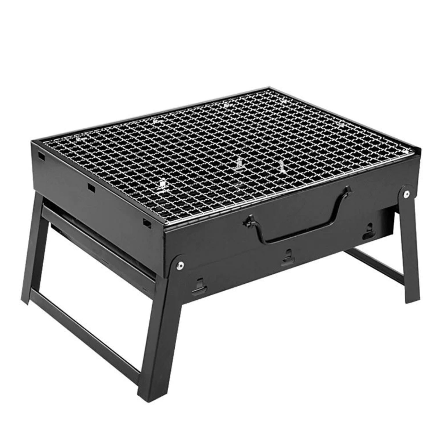 PARRILLA ASADOS PORTÁTIL CARBÓN PLEGABLE DELUXE - 1