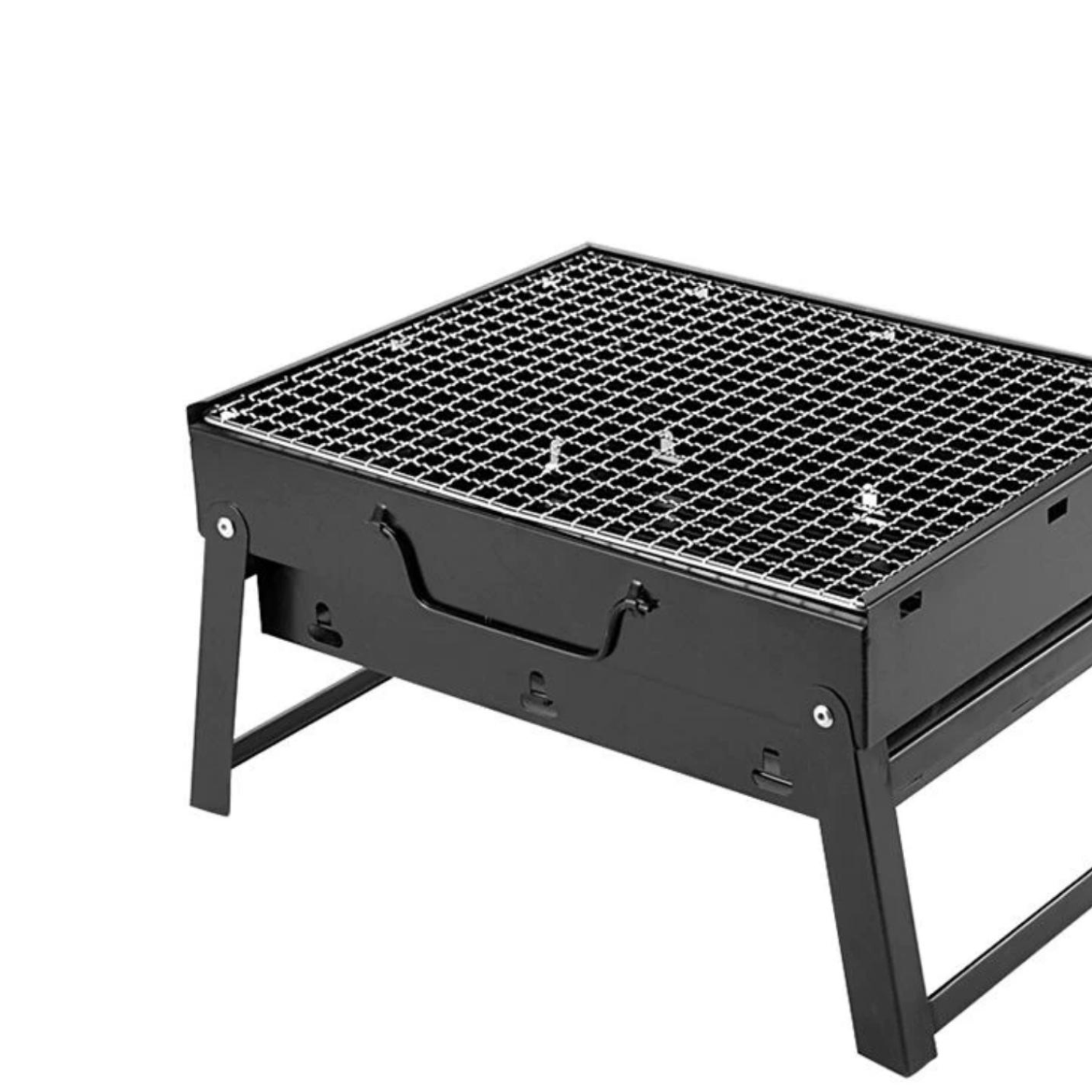 PARRILLA ASADOS PORTÁTIL CARBÓN PLEGABLE DELUXE - 2