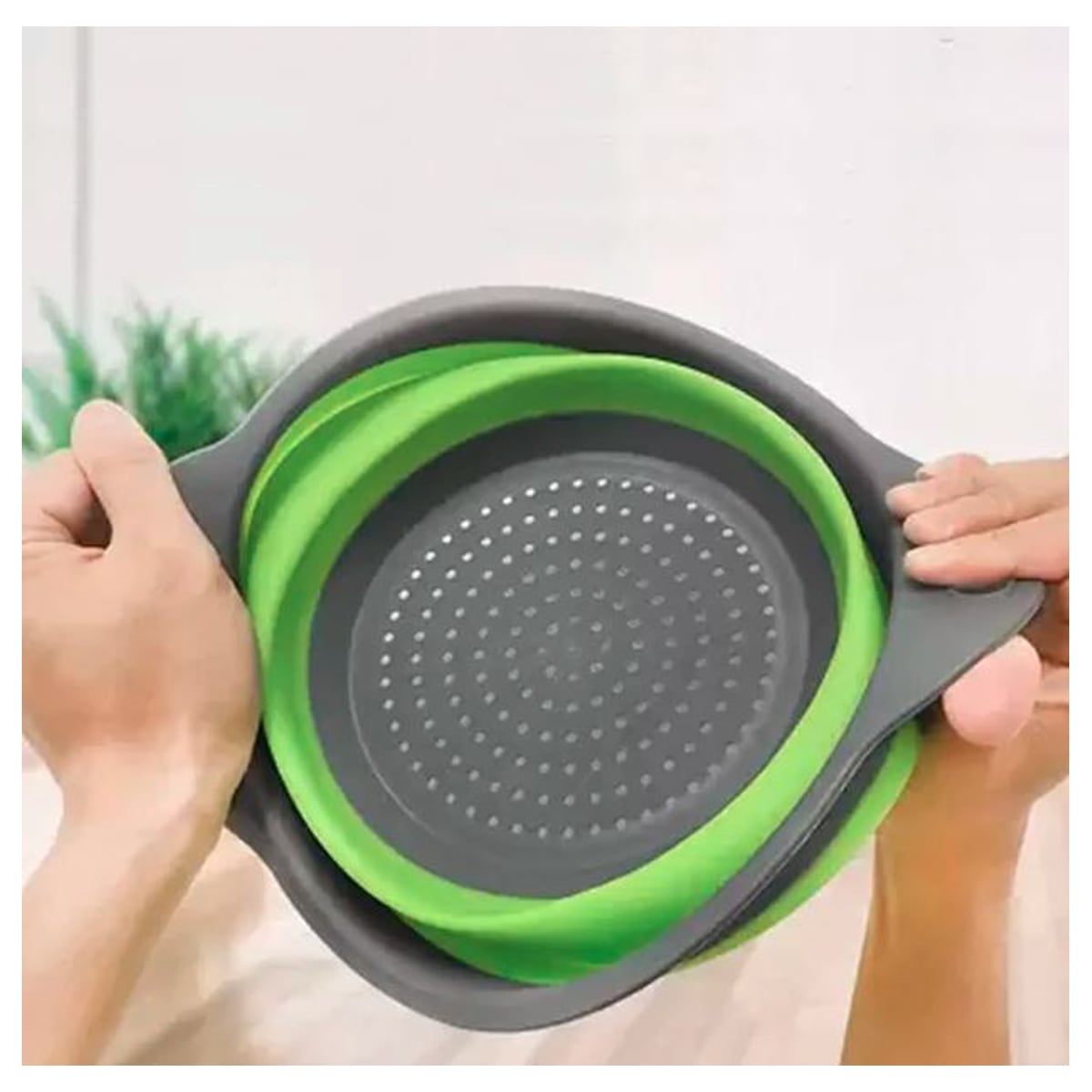 PACK 2 COLADORES ESCURRIDOR COCINA VERDE - 4