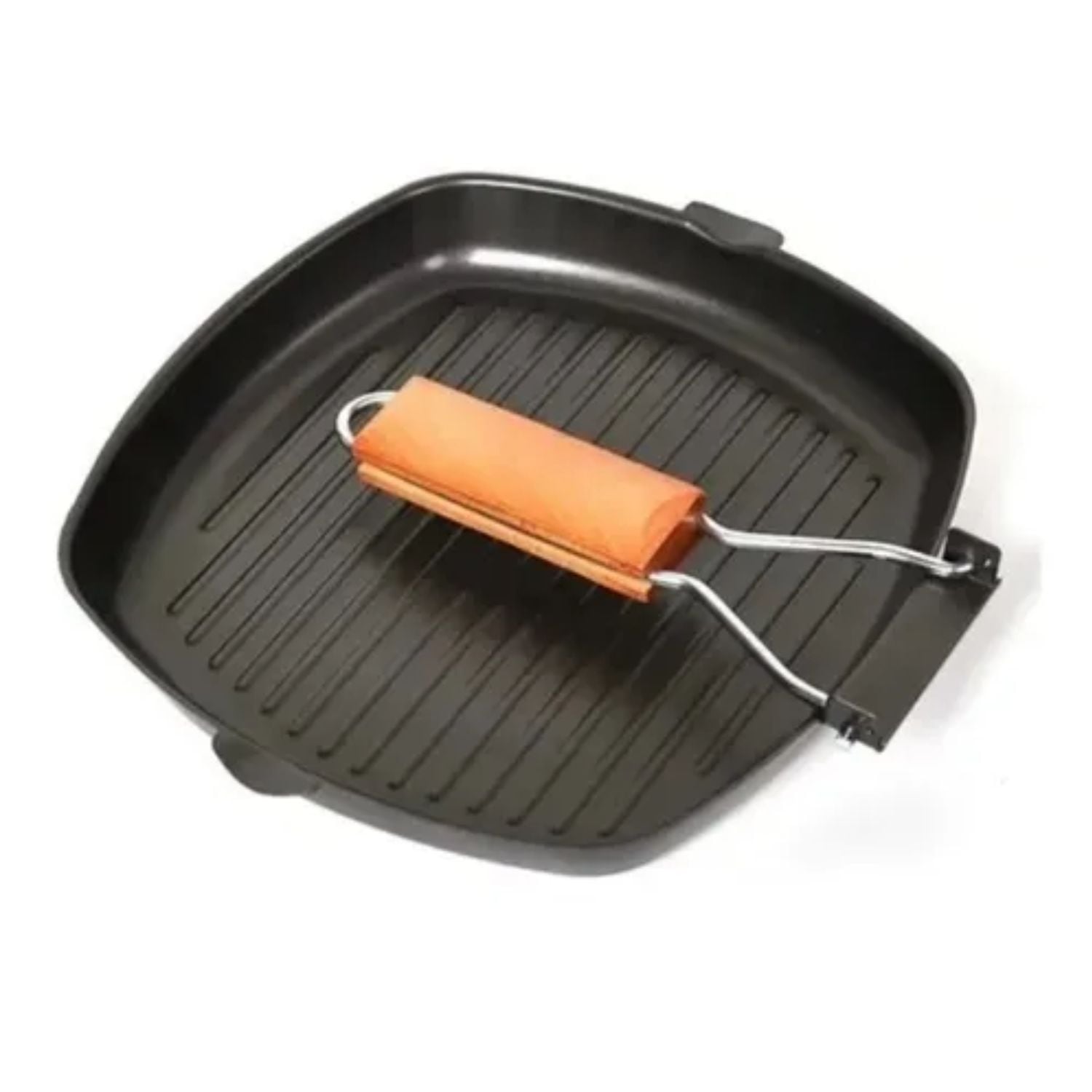 SARTÉN PARRILLA COCINA GRILL CUADRADO ANTIADHERENTE 24 CM - 4