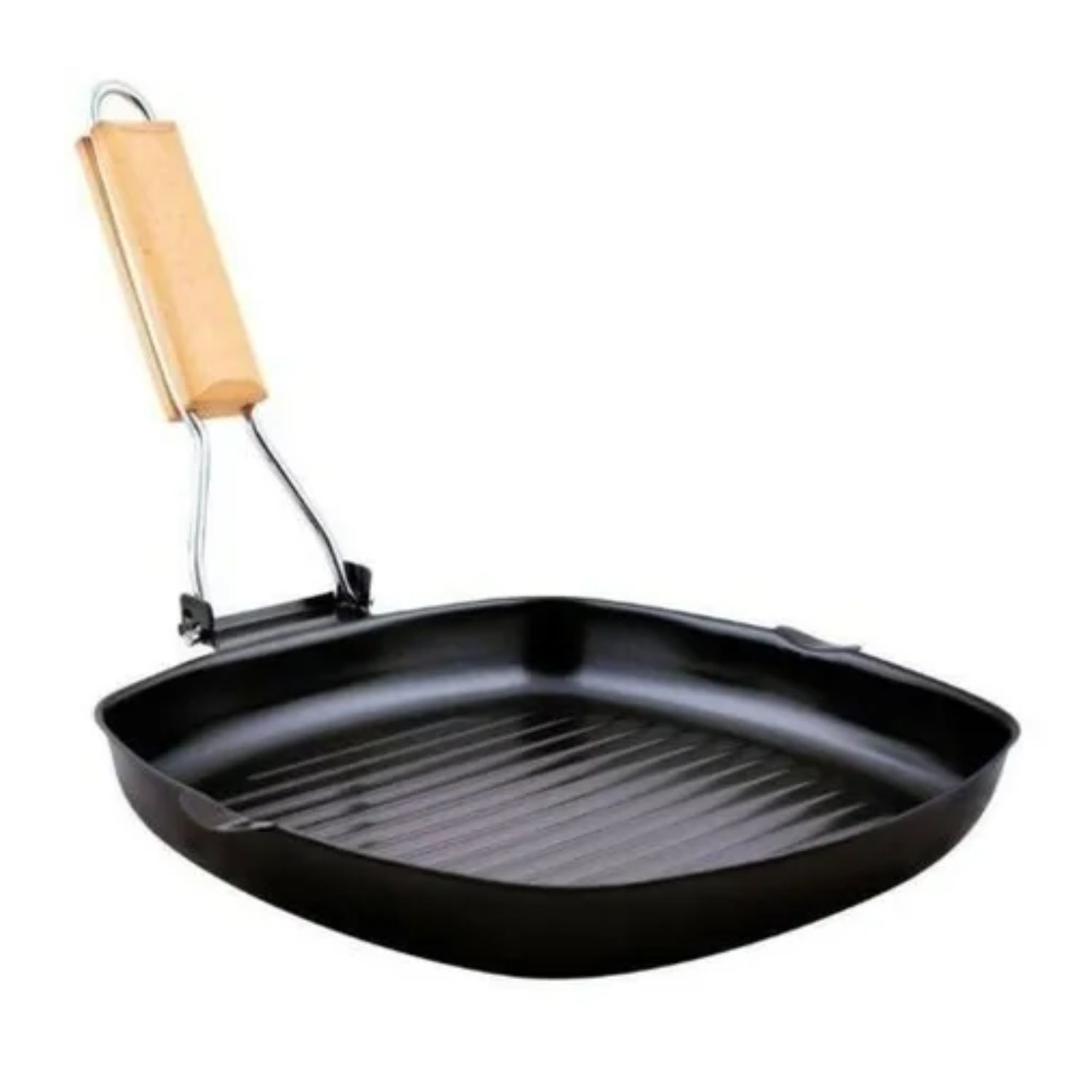 SARTÉN PARRILLA COCINA GRILL CUADRADO ANTIADHERENTE 20 CM - 4