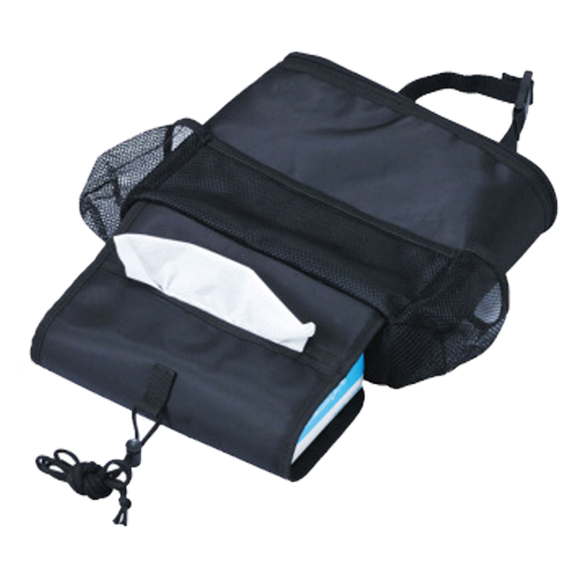 BOLSO ORGANIZADOR TÉRMICO COOLER AUTOMÓVIL NEGRO - 2