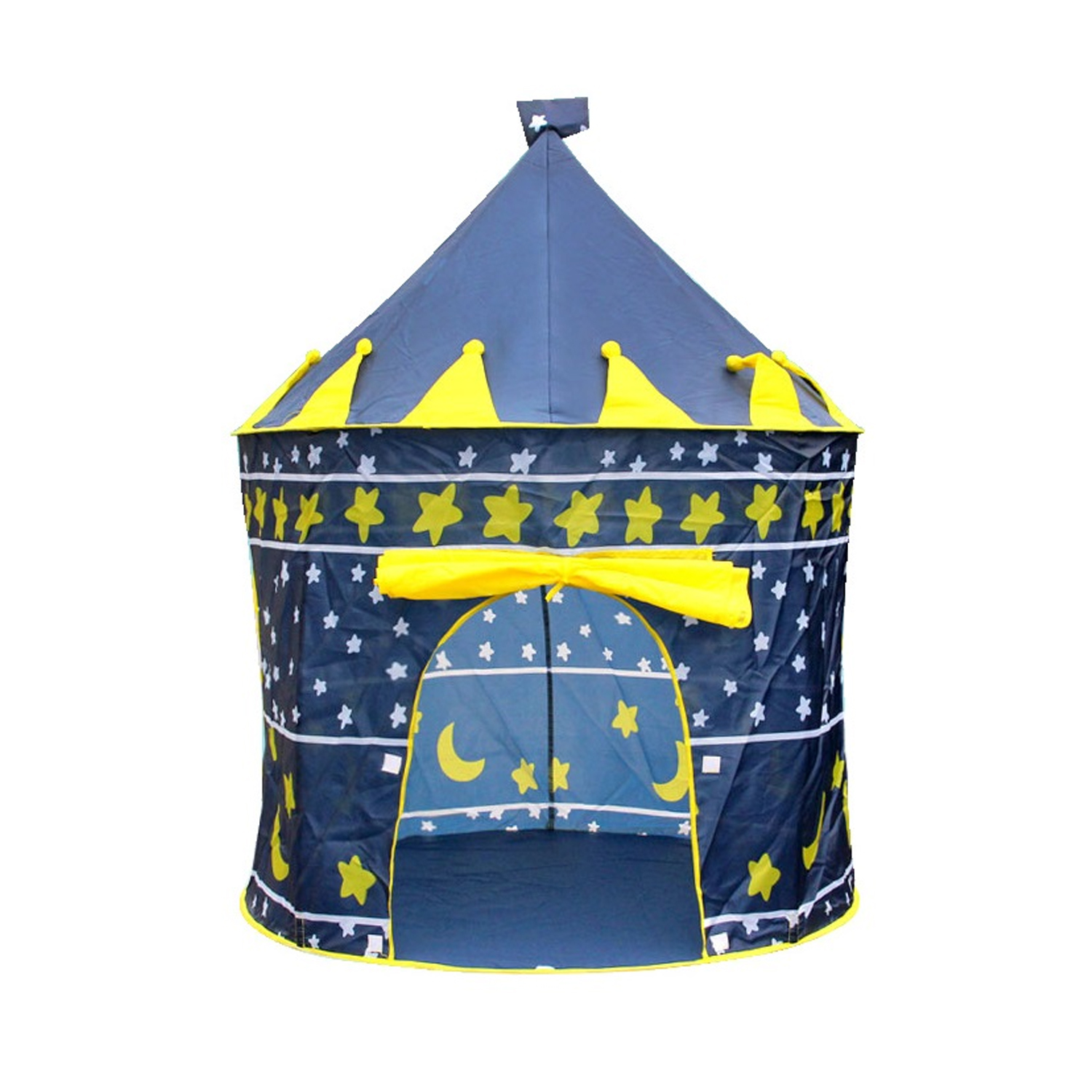 CARPA CASTILLO INFANTIL HOGAR 150X135 CM AZUL - 1