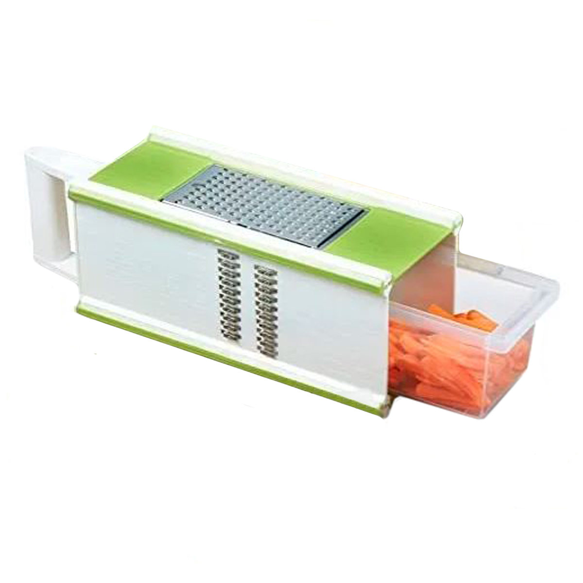 RALLADOR VERDURAS COCINA MULTIFUNCIONAL 5 EN 1 VERDE - 2