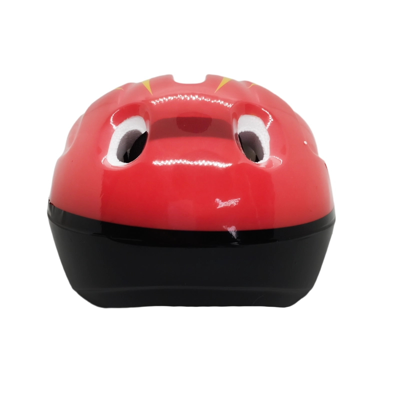CASCO BICICLETA SEGURIDAD INFANTIL NIÑOS RODILLERAS CODERAS MUÑEQUERAS ROJO - 4