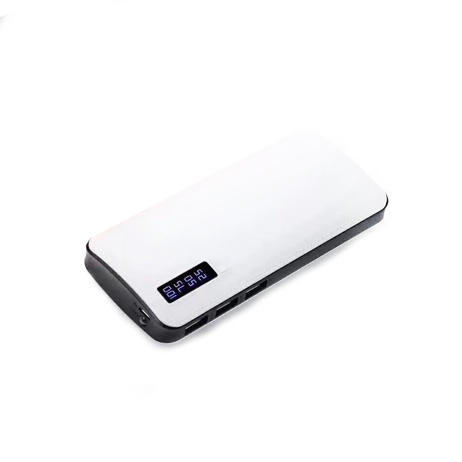 BATERÍA EMERGENCIA POWER BANK 20.000 MHZ 3 PUERTOS BLANCO - 2