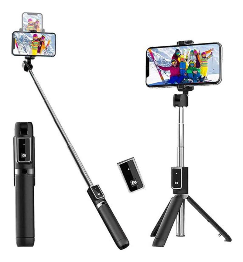 TRÍPODE IMPORTCLICK SELFIE CÁMARA CELULAR NEGRO TEC.56 - 4