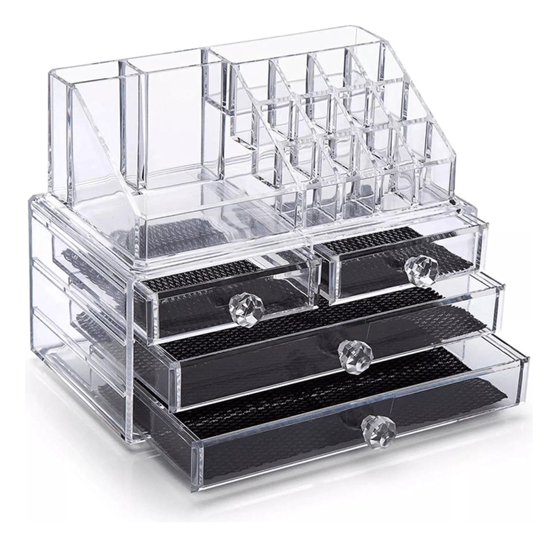 ORGANIZADOR COSMETIQUERO MAQUILLAJE JOYA ACRILICO - 1