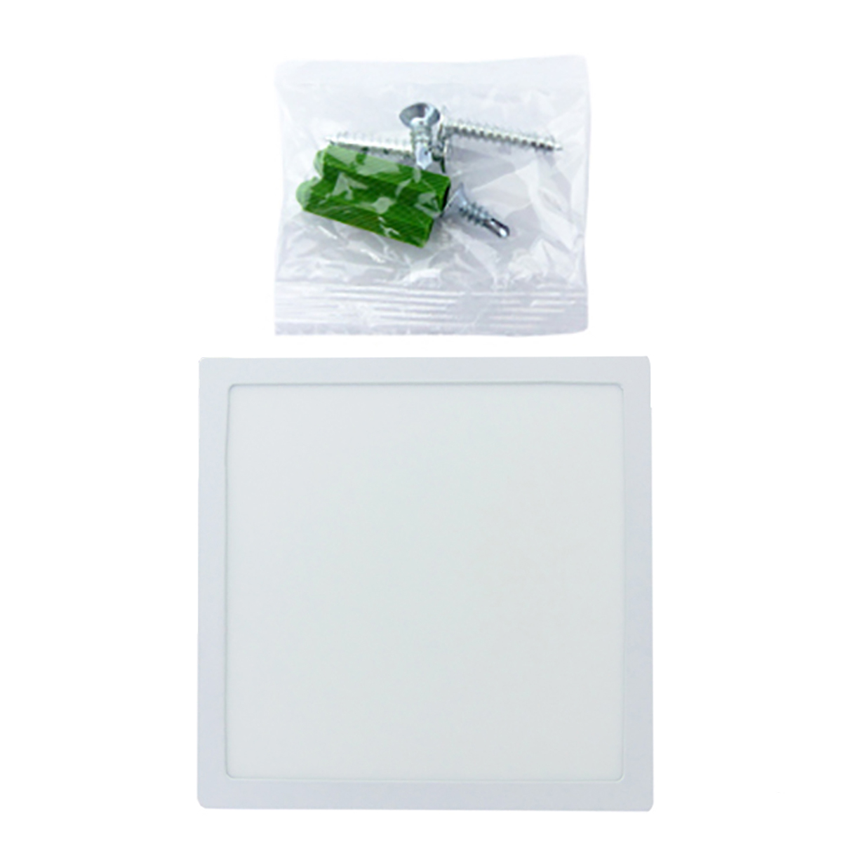 FOCO LED IMPORTCLICK HOG.106 PANEL 24 WATT CUADRADO SOBREPUESTO LUZ BLANCA - 2