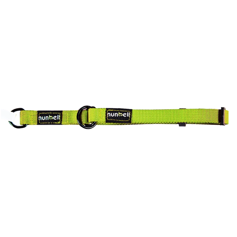 COLLAR GATO PERRO RESISTENTE AJUSTABLE VERDE - 3