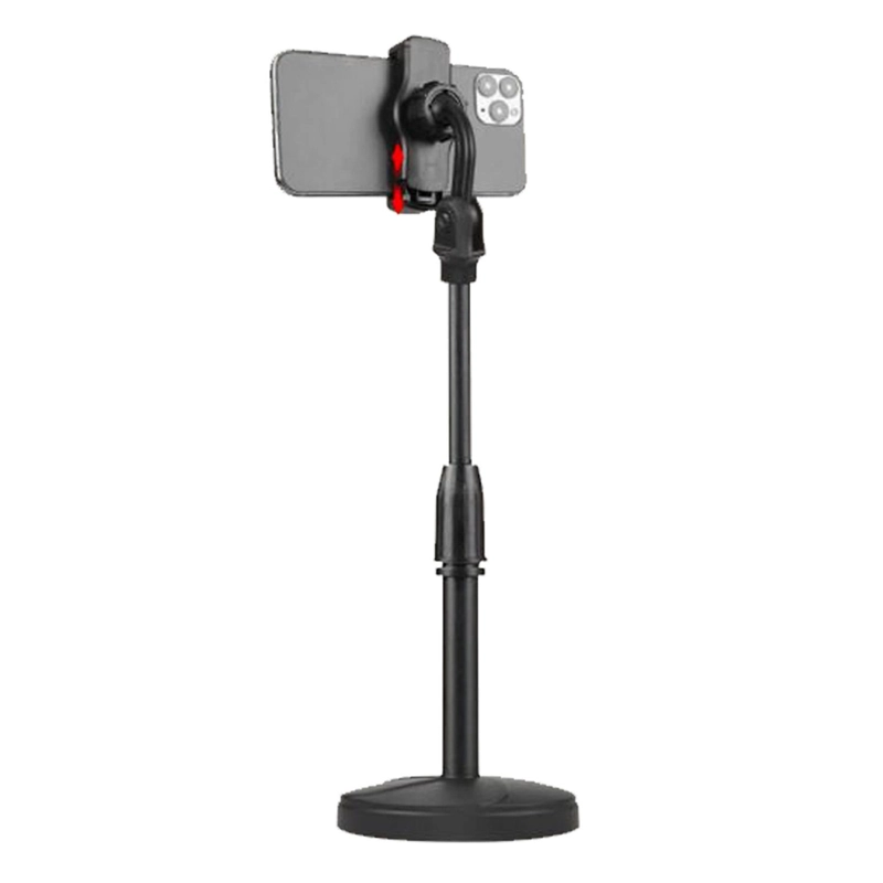 SOPORTE IMPORTCLICK TEC.39 BASE AJUSTABLE CELULAR ESCRITORIO NEGRO - 2