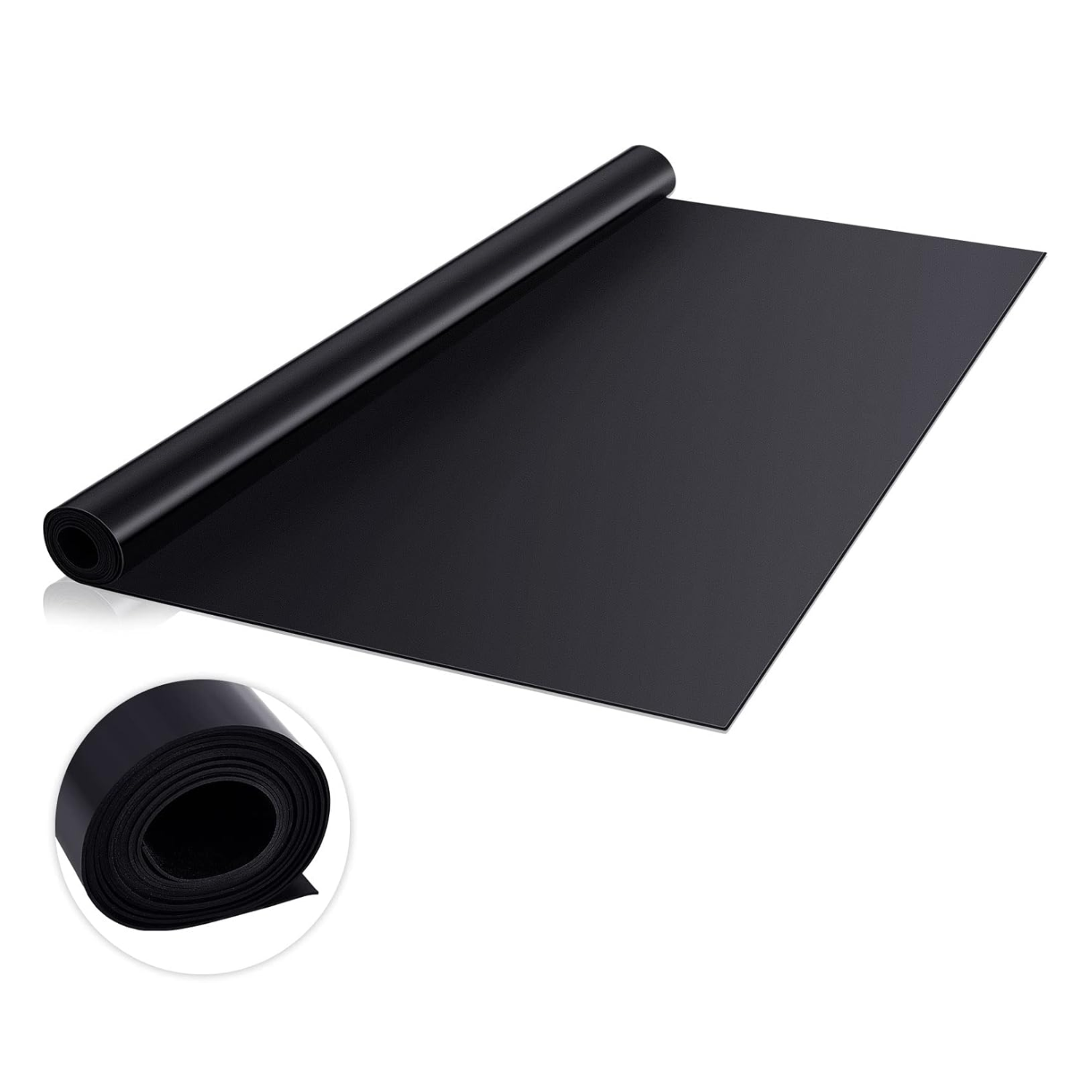 SET 2 LÁMINAS ANTIADHERENTE PARRILLAS REUTILIZABLE NEGRO - 3