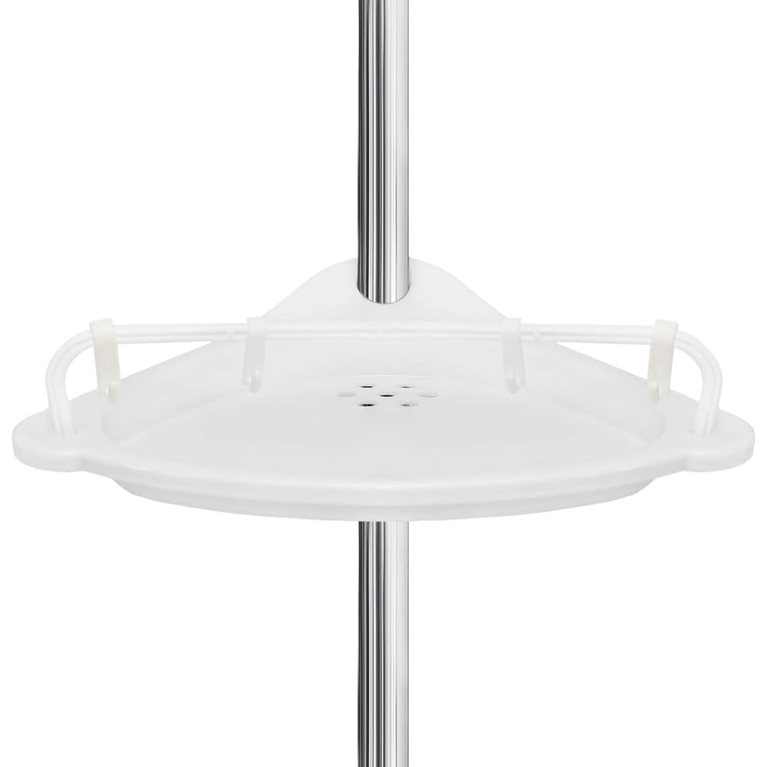 ESQUINERO IMPORTCLICK HOG.128 BLANCO ORGANIZADOR BAÑO DUCHA MULTIUSO 4 REPISAS AJUSTABLE - 2