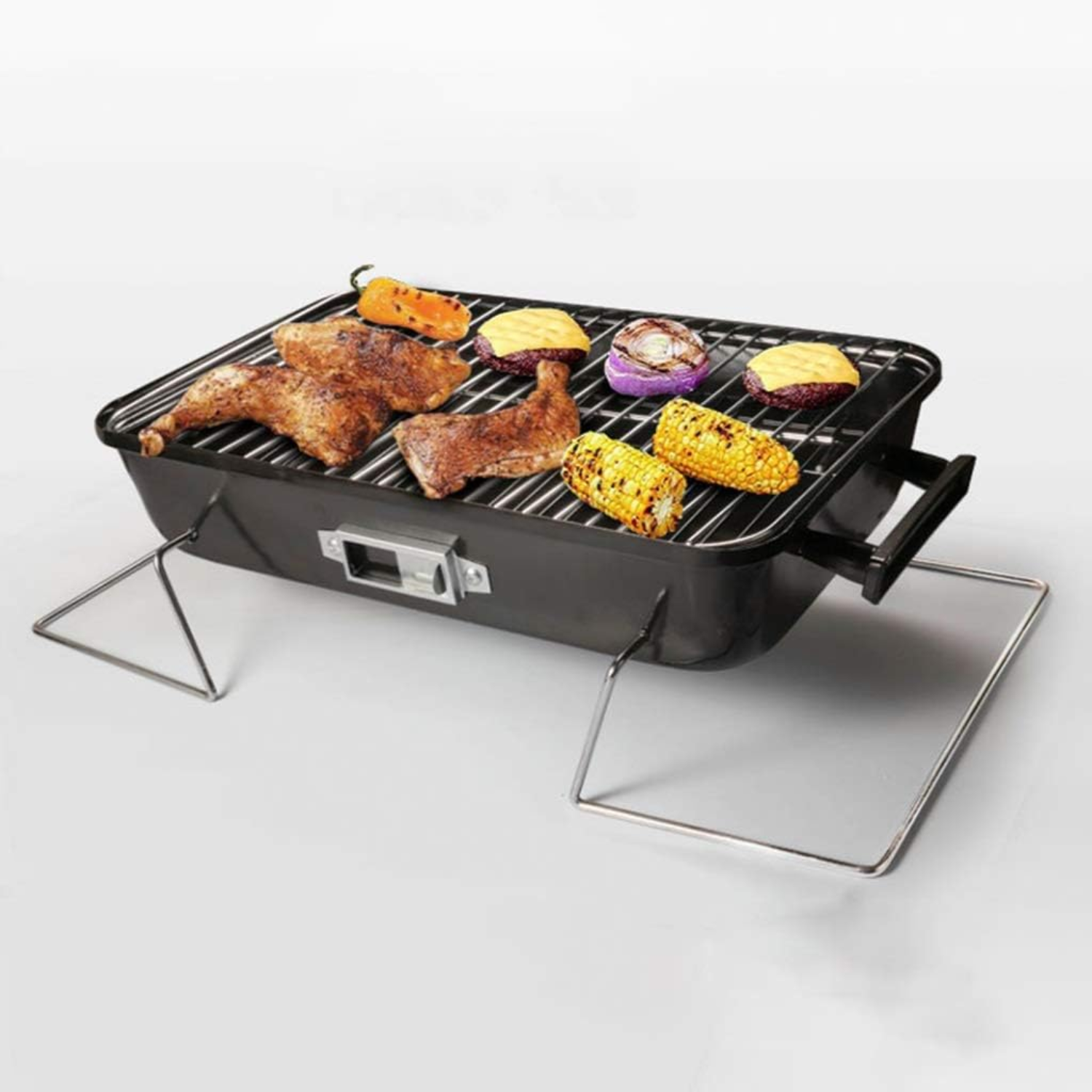 SET DELUXE BOLSO COOLER PARRILLA ASADO HERRAMIENTAS - 6