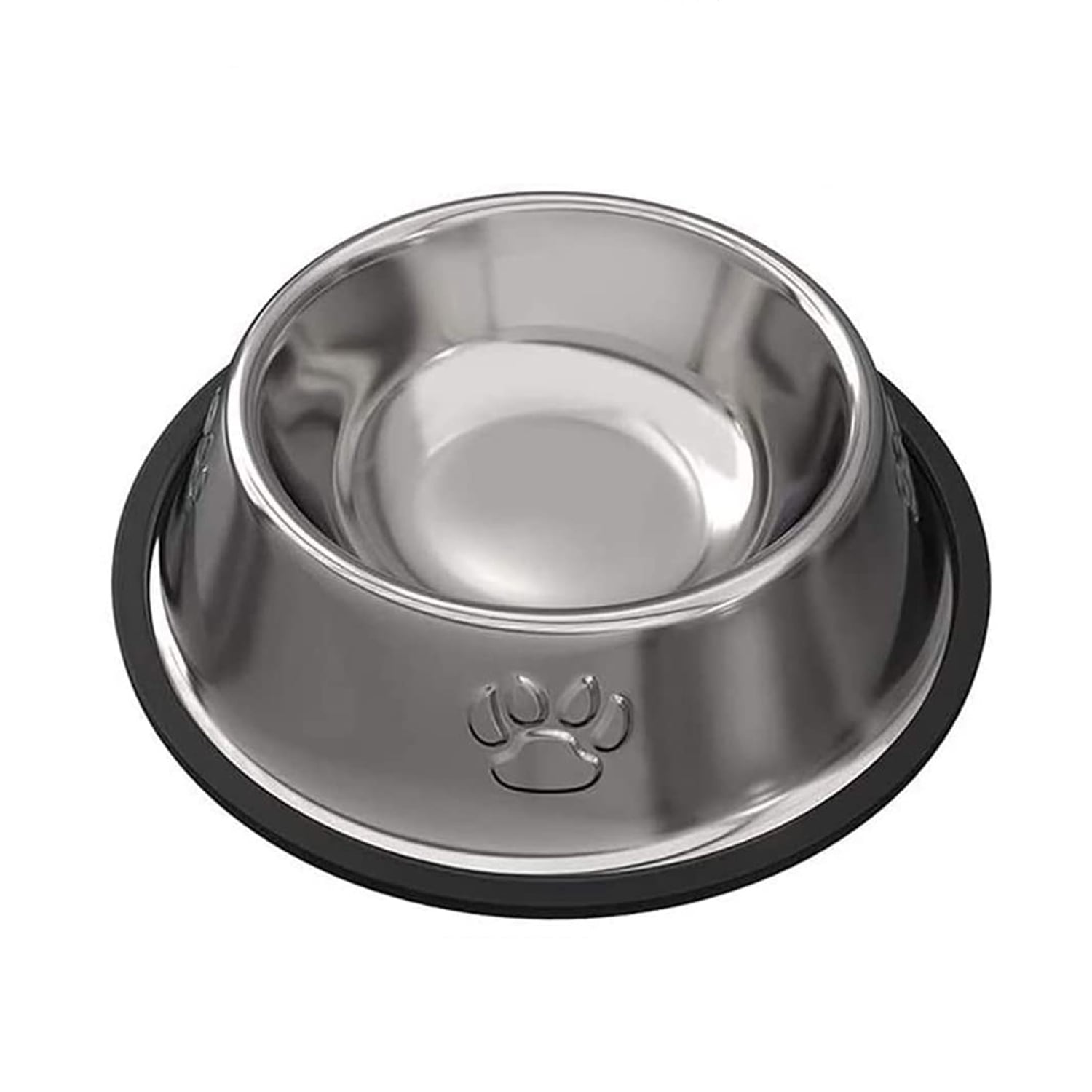 PLATO PERROS GATOS ANTIDESLIZANTE IMPORTCLICK ACERO INOXIDABLE 30 CM - 1