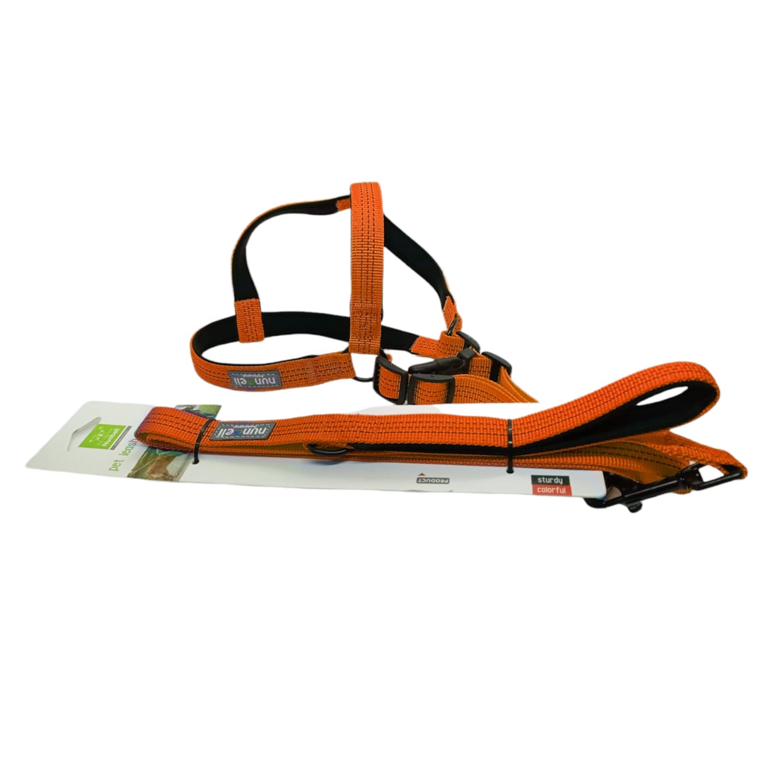 ARNES CON CORREA PERROS MAS.23 IMPORTCLICK RESISTENTE Y AJUSTABLE NARANJO - 2