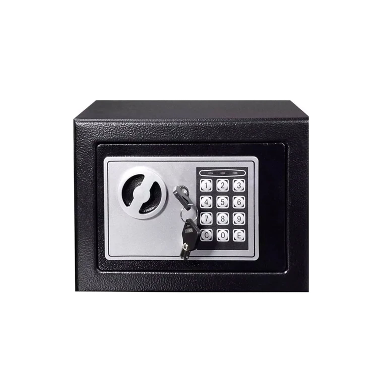 CAJA IMPORTCLICK HOG.174 FUERTE SEGURIDAD DIGITAL ACERO COLOR NEGRO - 1