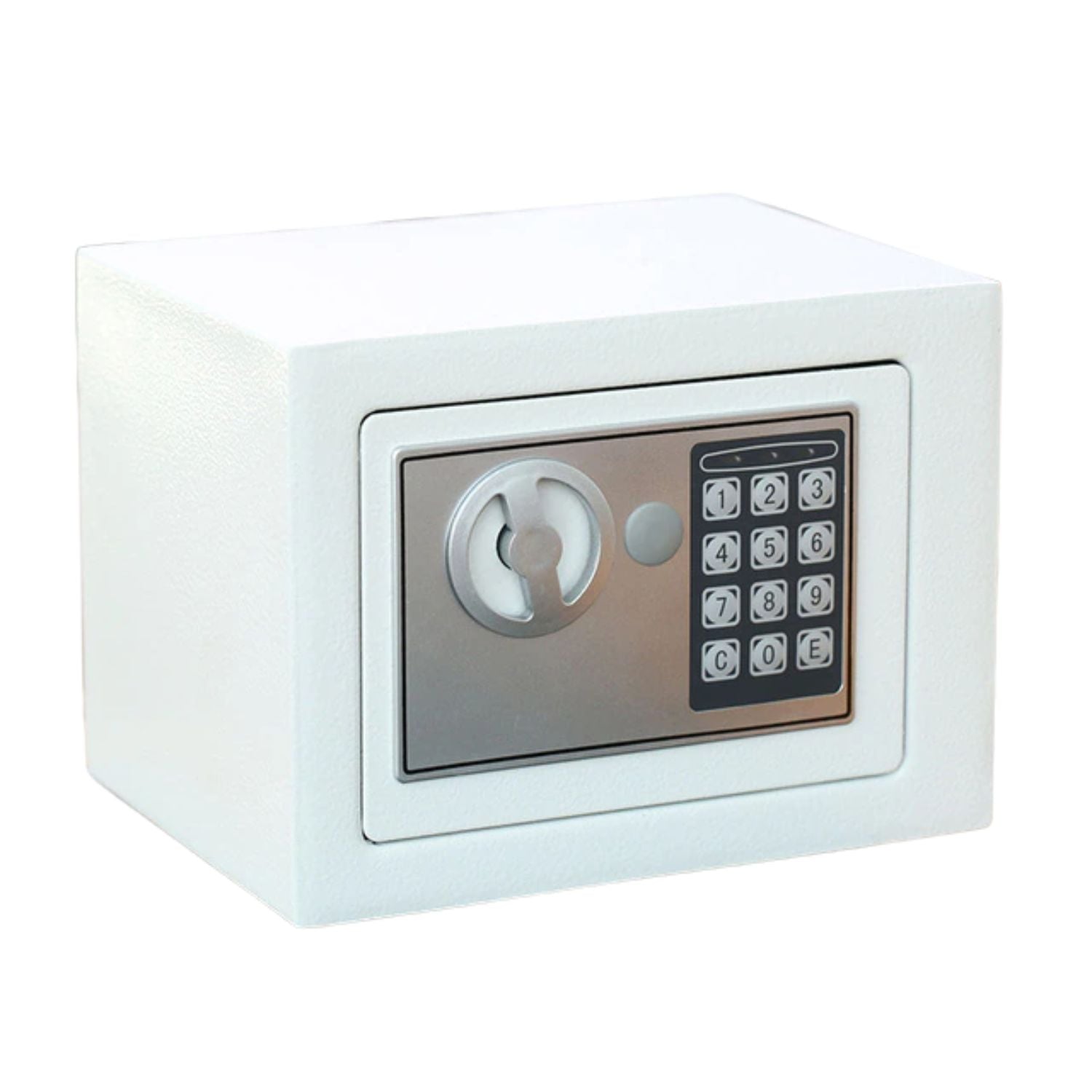 CAJA IMPORTCLICK HOG.176 FUERTE SEGURIDAD DIGITAL ACERO COLOR BLANCO - 1