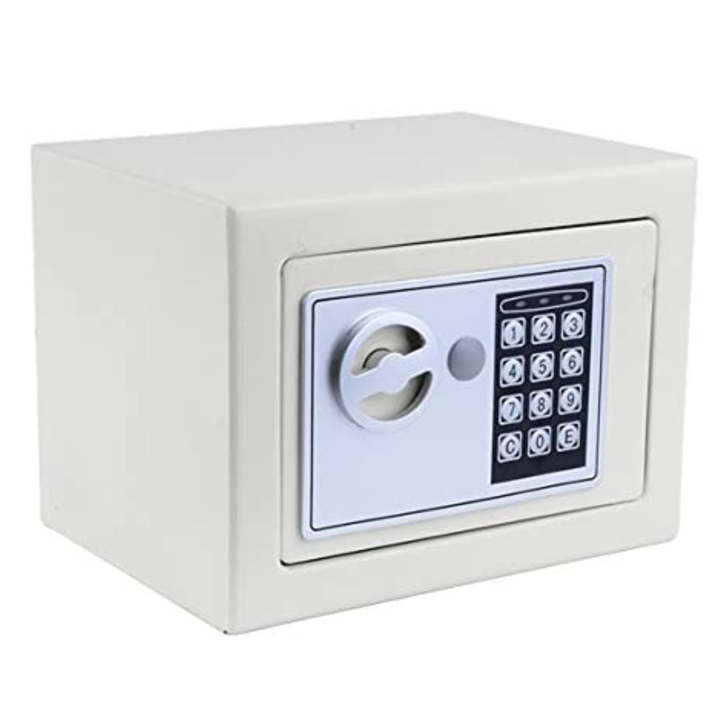 CAJA IMPORTCLICK HOG.176 FUERTE SEGURIDAD DIGITAL ACERO COLOR BLANCO - 3