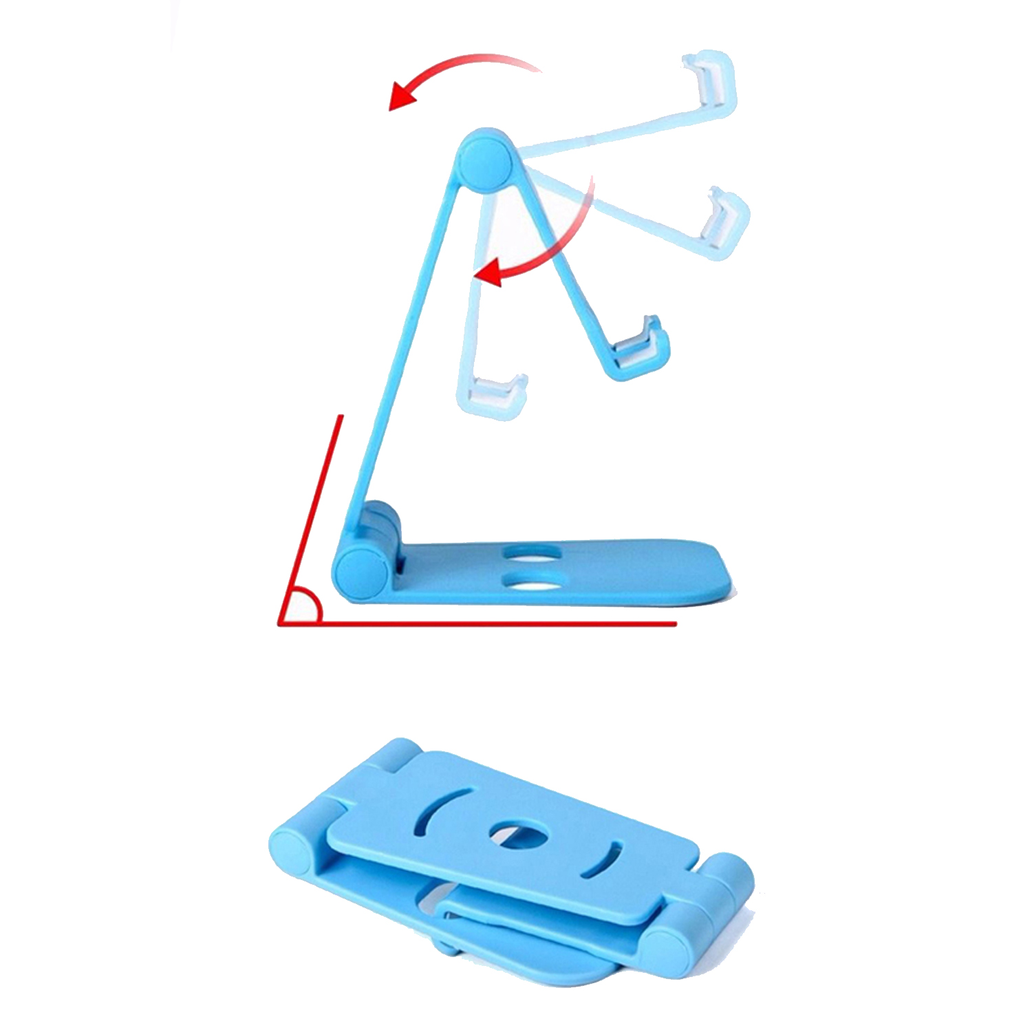 SOPORTE CELULAR IMPORTCLICK TEC.63 TABLET ESCRITORIO MESA CELESTE - 3