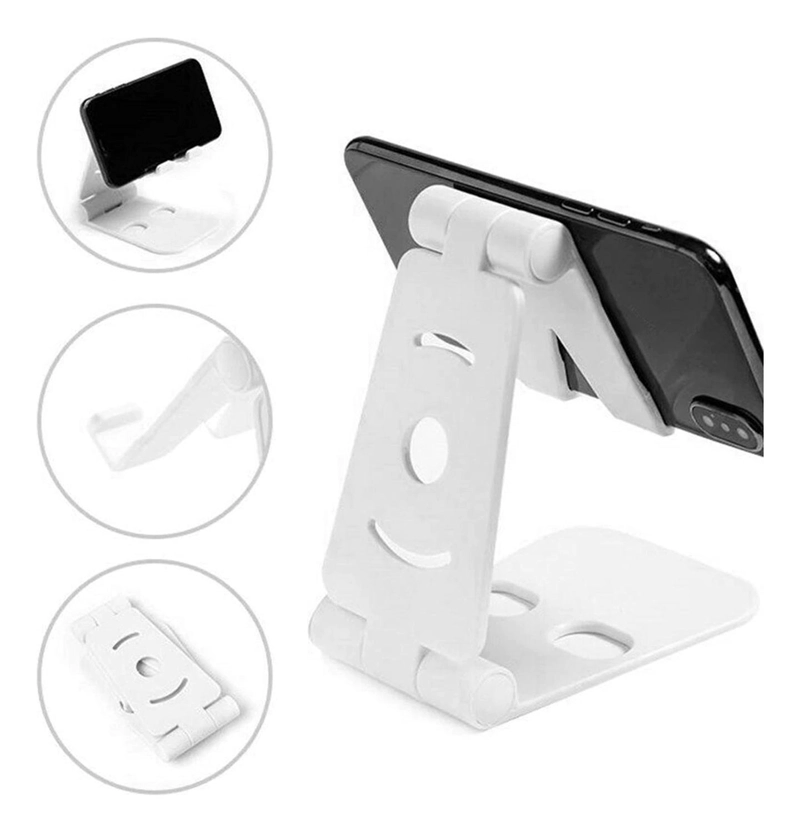 SOPORTE CELULAR IMPORTCLICK TEC.62 TABLET ESCRITORIO MESA BLANCO - 4