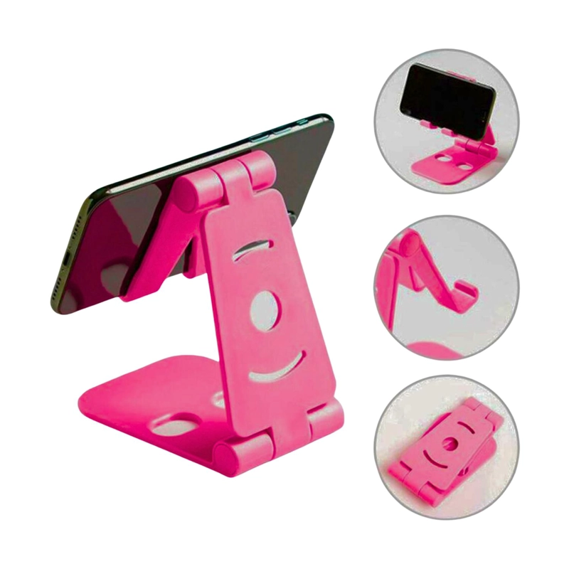 SOPORTE CELULAR IMPORTCLICK TEC.64 TABLET ESCRITORIO MESA ROSADO - 5
