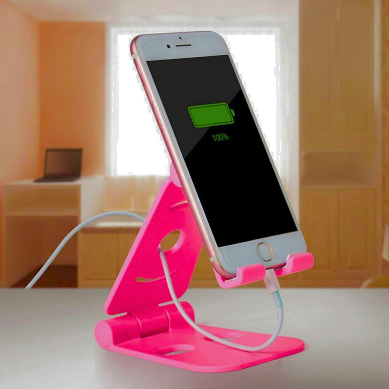 SOPORTE CELULAR IMPORTCLICK TEC.64 TABLET ESCRITORIO MESA ROSADO - 6