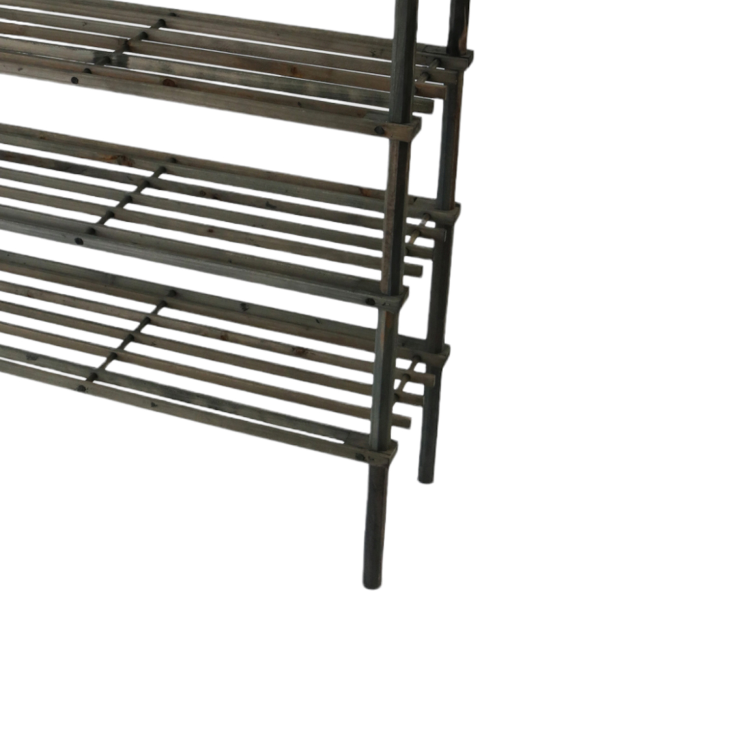ZAPATERO ORGANIZADOR MADERA 4 NIVELES 67X63X26 CM CAOBA - 4