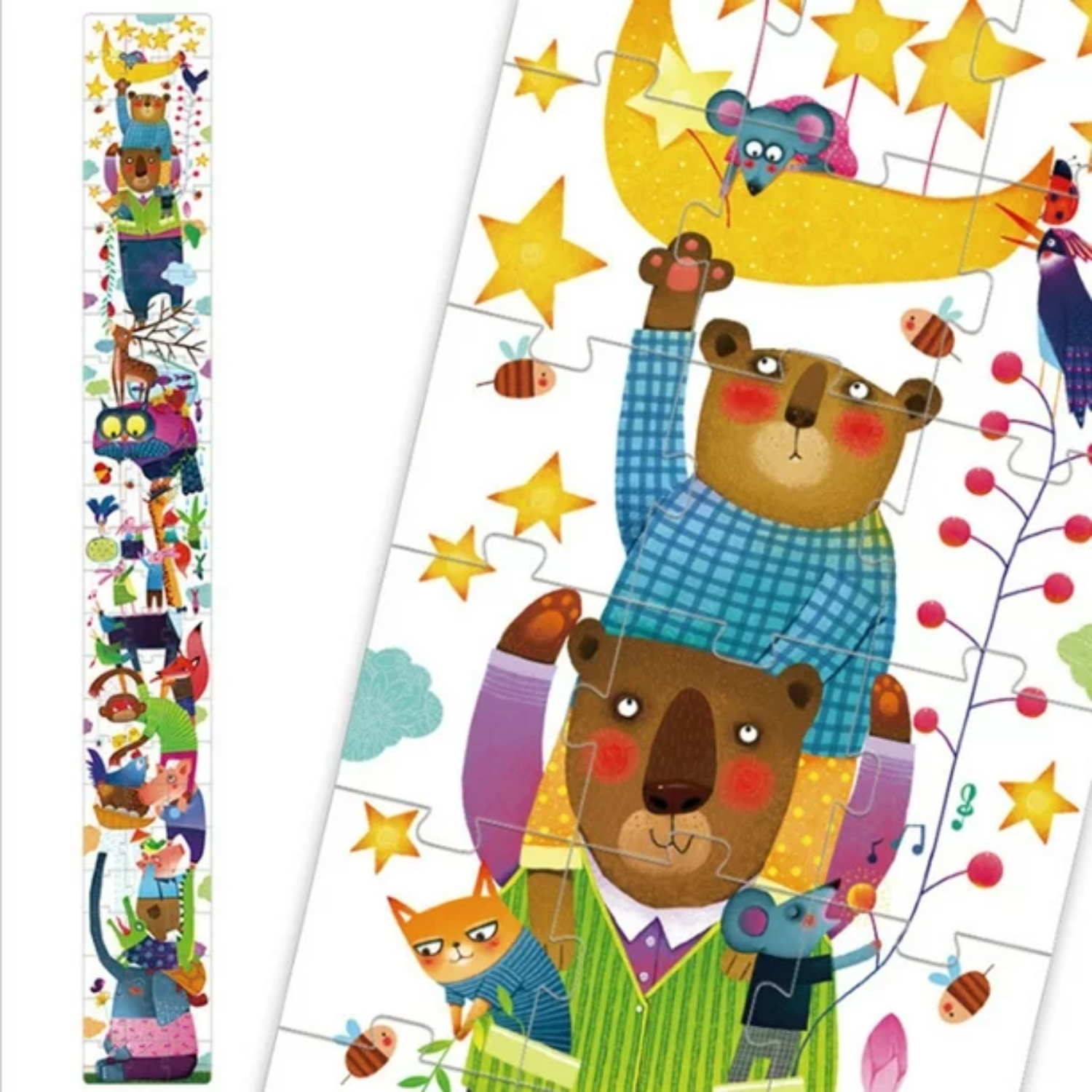 PUZZLE IMPORTCLICK INF.23 ROMPECABEZAS INFANTIL 2 EN 1 NIVEL 6 OSITOS - 5