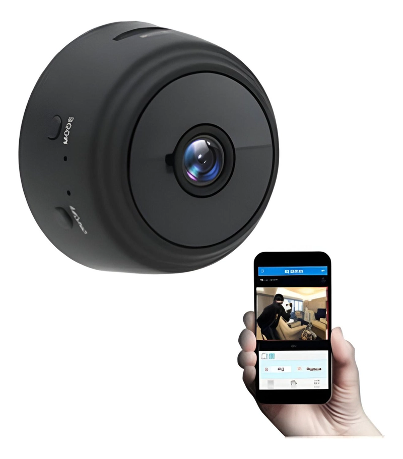MINI CAMARA SEGURIDAD WIFI HD VISION NOCTURNA RECARGABLE - 5