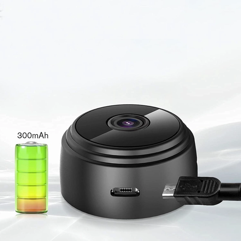 MINI CAMARA SEGURIDAD WIFI HD VISION NOCTURNA RECARGABLE - 6