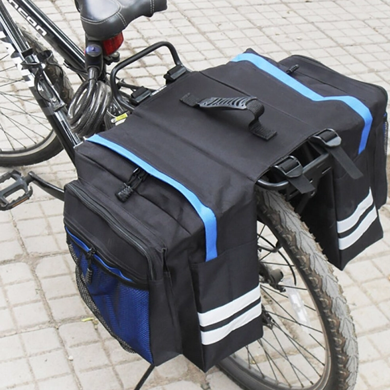 BOLSO BICICLETA IMPORTCLICK ORGANIZADOR TELA 70X30X12 CM AZUL - 3