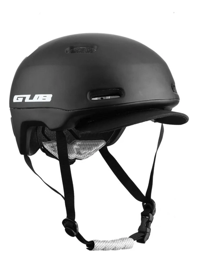 CASCO BICICLETA IMPORTCLICK CITY VISERA PROFESIONAL TALLA M NEGRO - 4