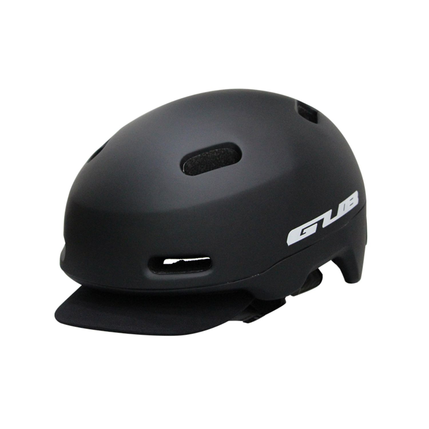 CASCO BICICLETA IMPORTCLICK CITY VISERA PROFESIONAL TALLA L NEGRO - 1