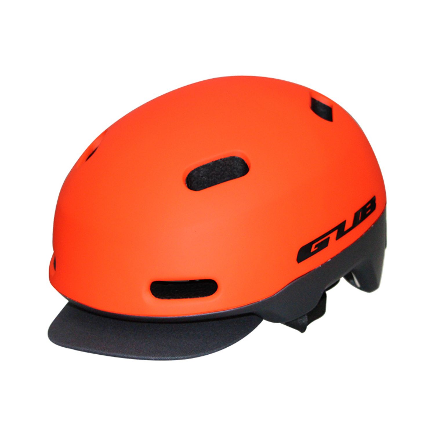 CASCO BICICLETA IMPORTCLICK CITY VISERA PROFESIONAL TALLA L NARANJO - 1