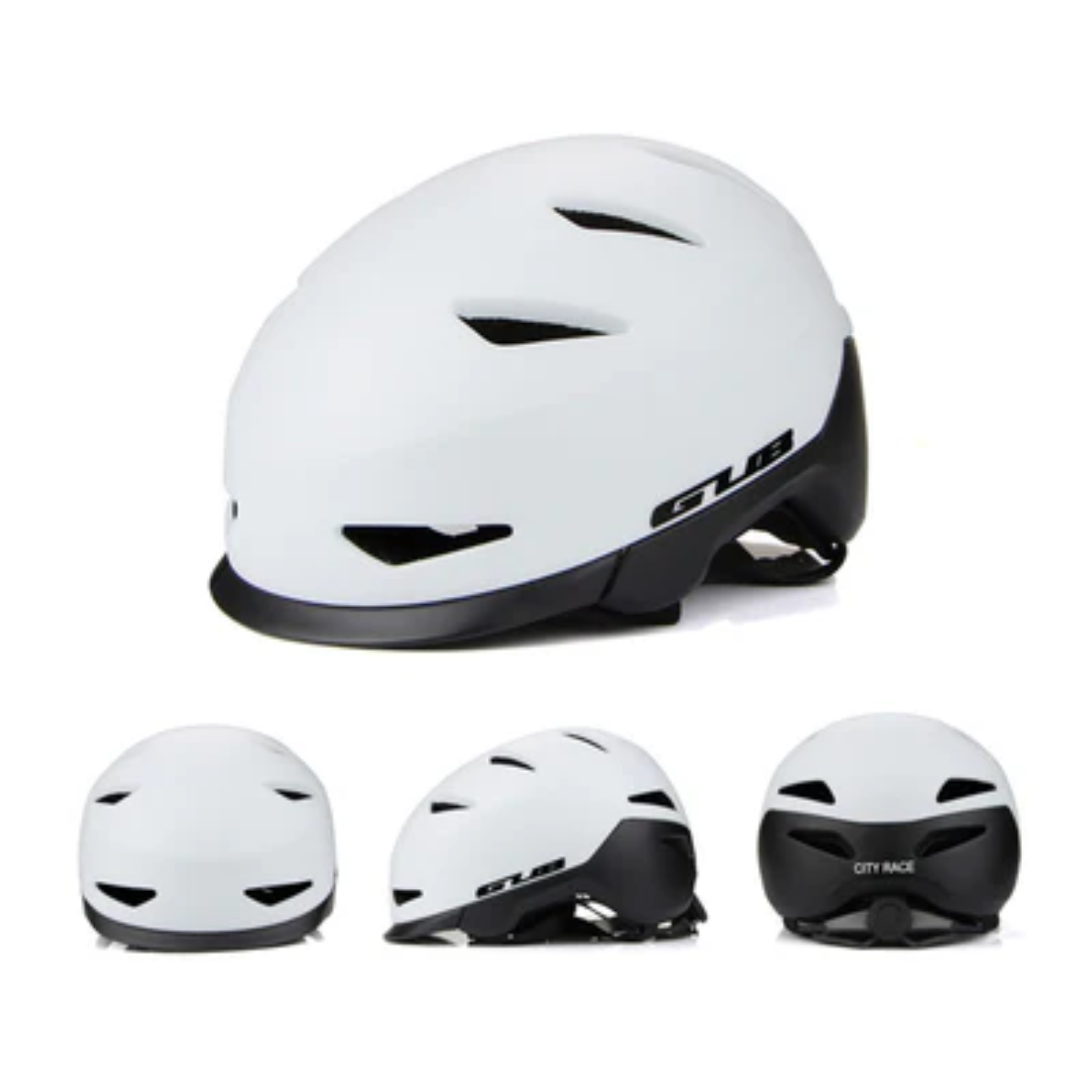 CASCO BICICLETA IMPORTCLICK SKATE REGULABLE PROFESIONAL TALLA L BLANCO - 6