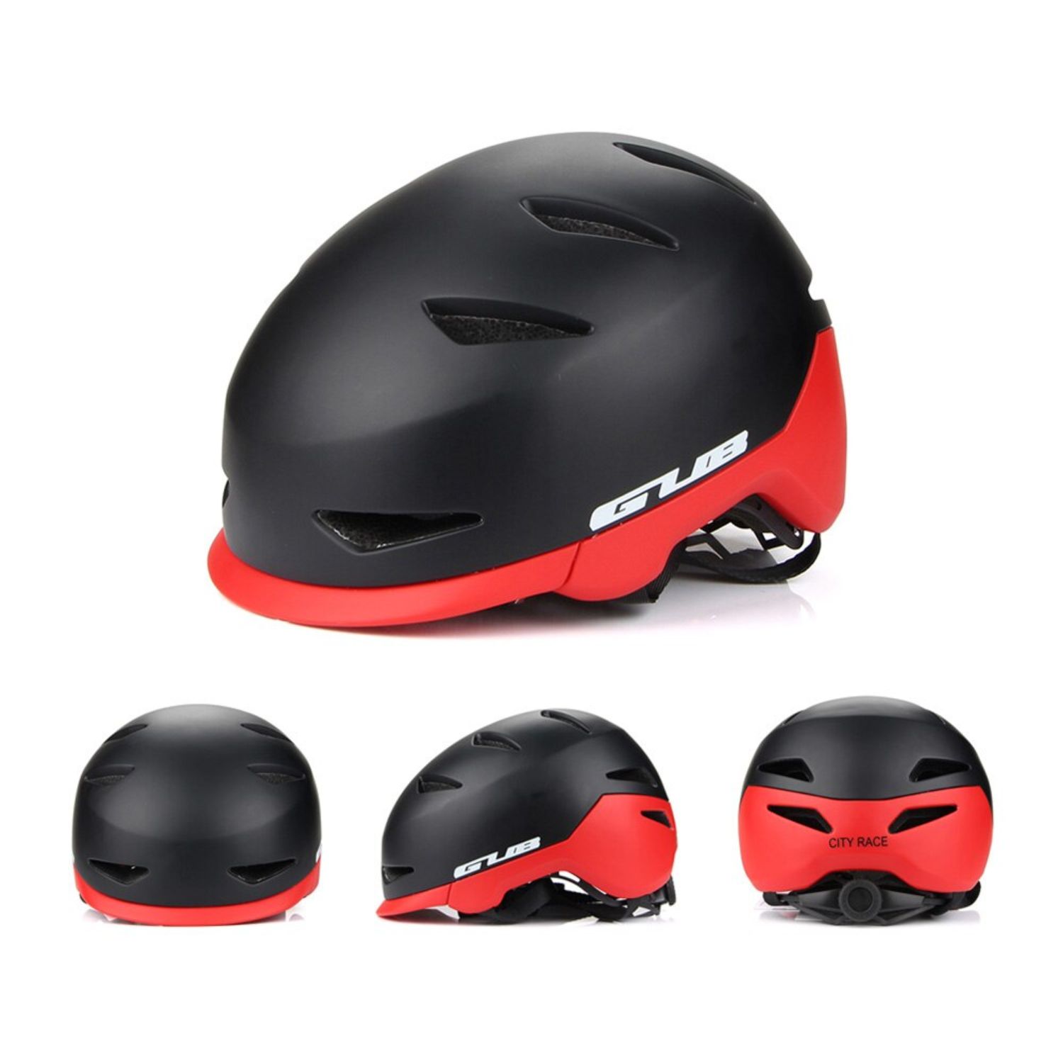 CASCO BICICLETA IMPORTCLICK SKATE REGULABLE PROFESIONAL TALLA M NEGRO - 5