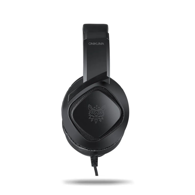 AUDÍFONO GAMER MICRÓFONO XBOX PS4 SWITCH NEGRO - 3