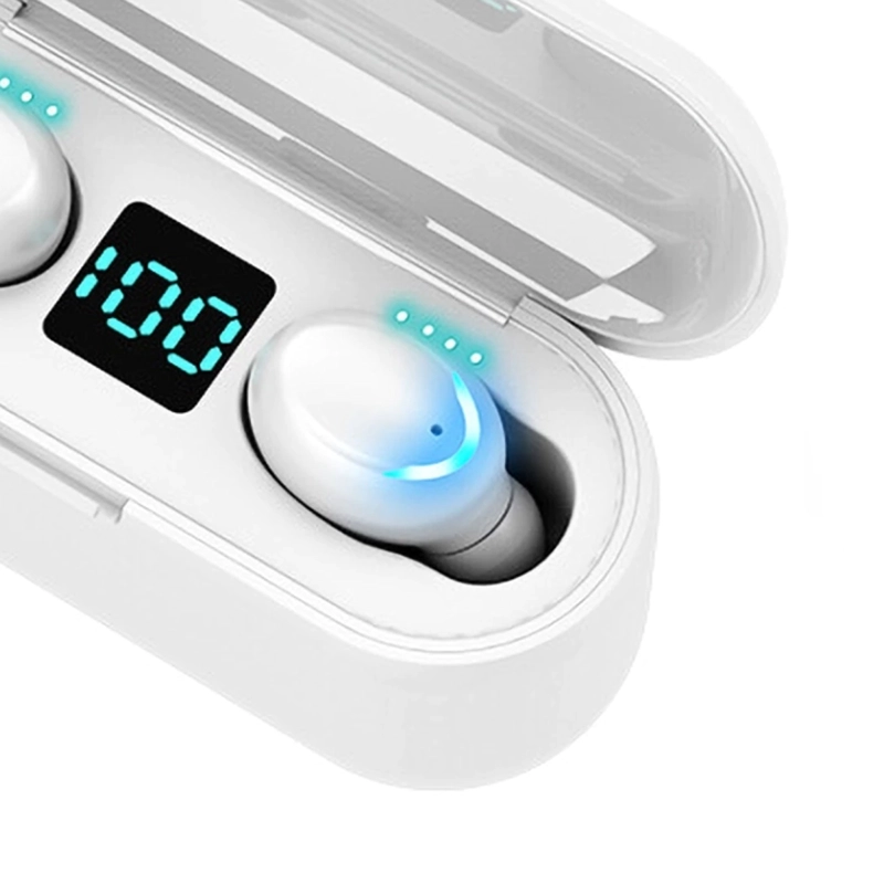 AUDÍFONOS IMPORTCLICK TEC.122 MAGNETICO INDICADOR BLUETOOTH BLANCO - 4