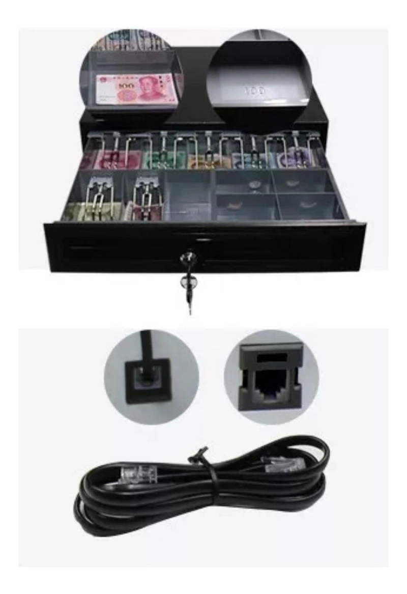 CAJA REGISTRADORA GAVETA ELECTRONICA NEGOCIO - 5