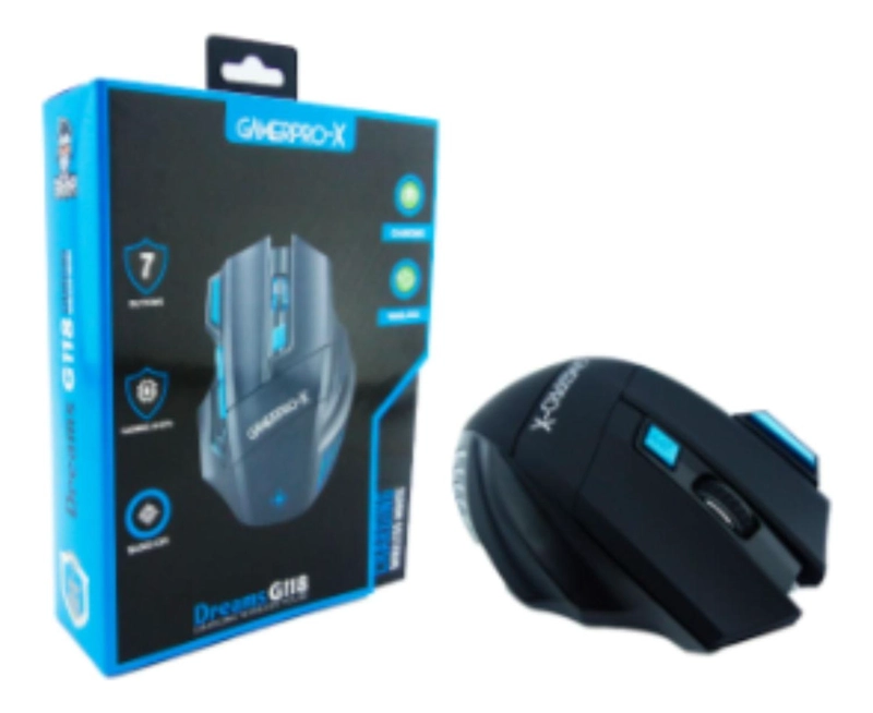 MOUSE IMPORTCLICK GAMER PROFESIONAL BLUETOOTH LUZ RGB DPI TEC.104 - 3