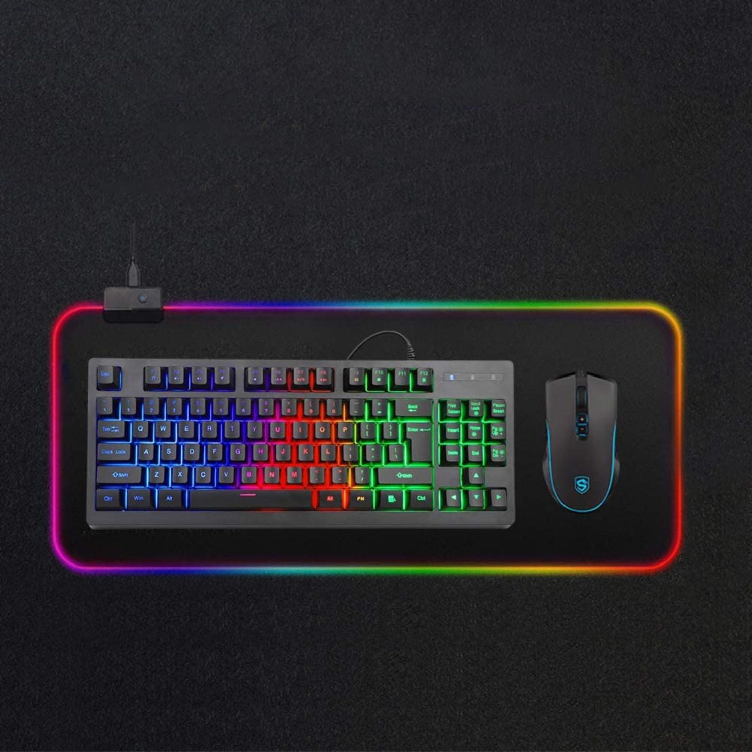 MOUSE PAD IMPORTCLICK GAMER NOTEBOOK LUZ RGB 80 X 30 CM TEC.93 - 6