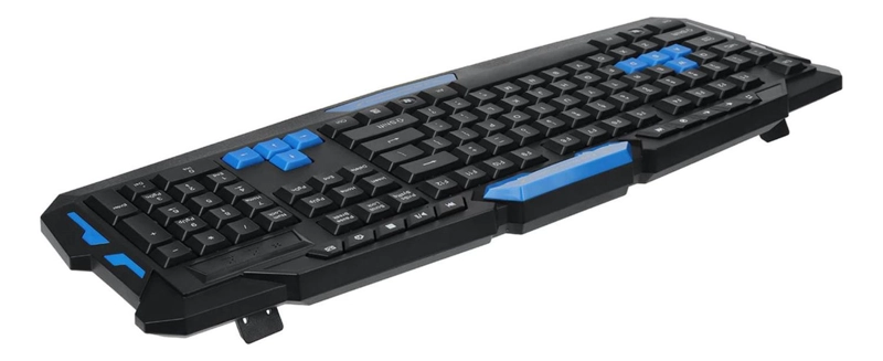 KIT GAMER UNIVERSAL INALÁMBRICO IMPORTCLICK TECLADO + MOUSE HK8100 - 2
