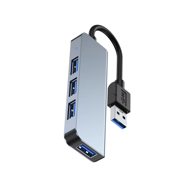 HUB USB 3.0 4 PUERTOS ALUMINIO - 1