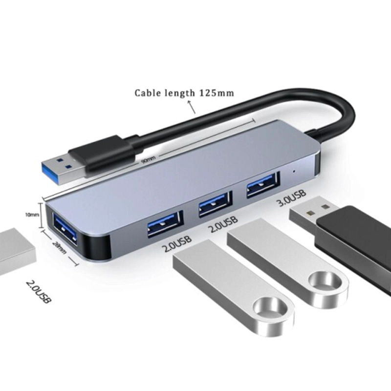 HUB USB 3.0 4 PUERTOS ALUMINIO - 3