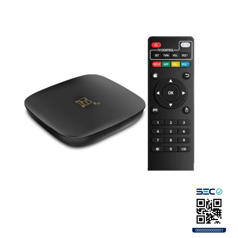 SMART TV BOX ANDROID 4K 8 GB CONTROL REMOTO - 8