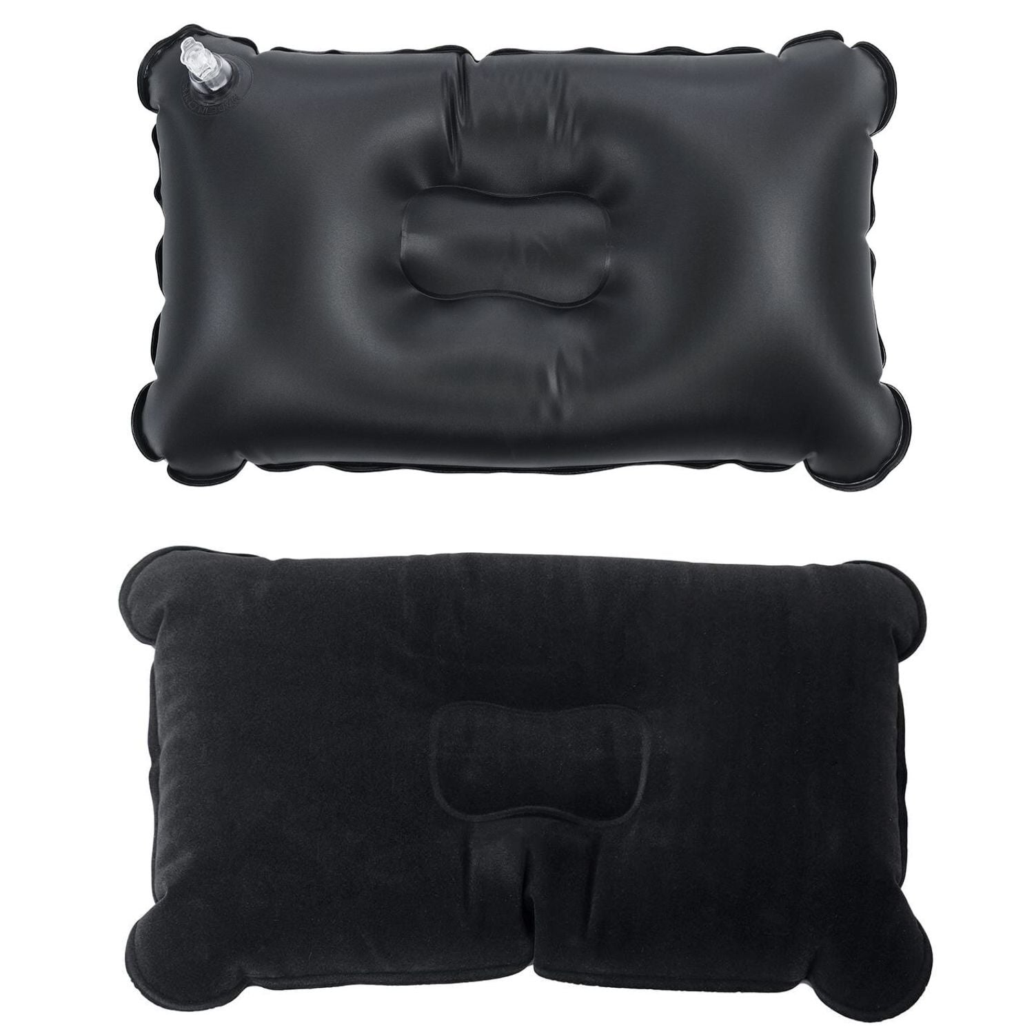 COLCHÓN INFLABLE IMPORTCLICK 30 CM AUTO ALMOHADA CON COMPRESOR NEGRO - 4