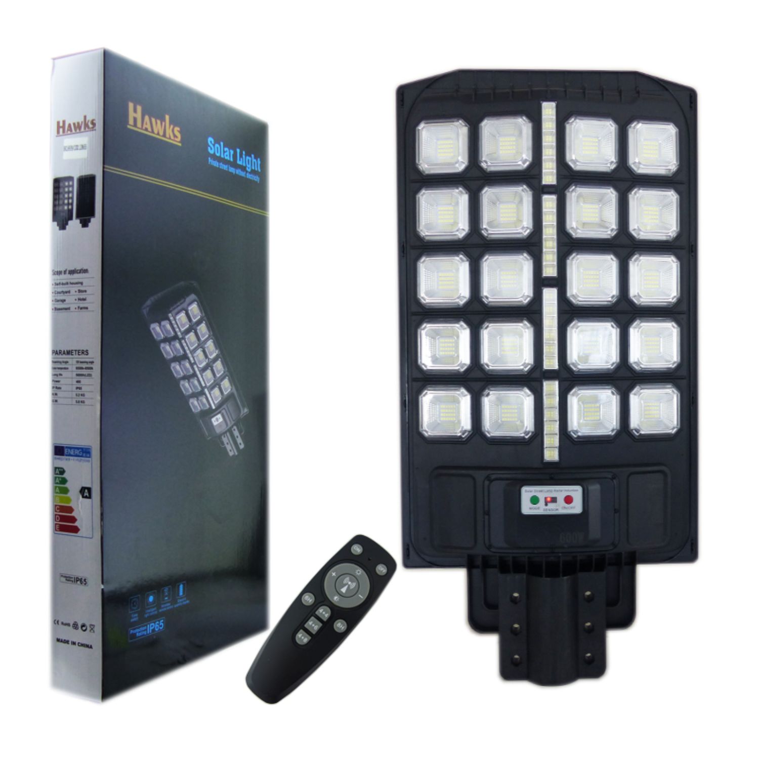 FOCO SOLAR 576 LED 24 PLACAS 600 WATT SENSOR - 4