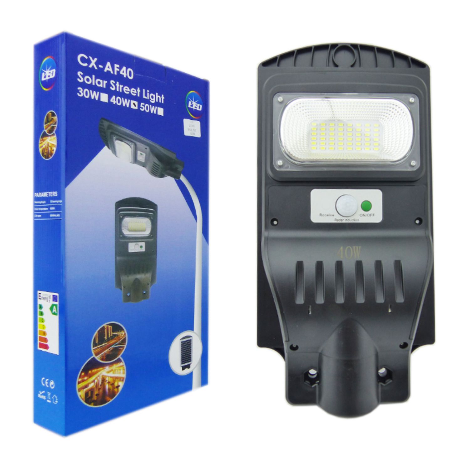 FOCO SOLAR 48 LED 40 WATT SENSOR MOVIMIENTO - 4