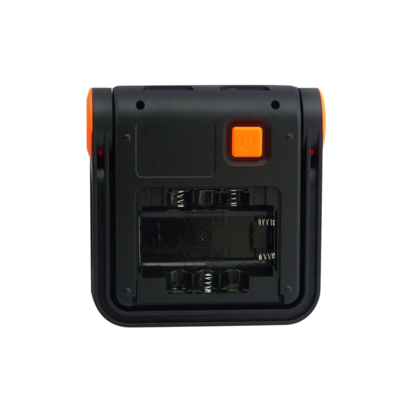 LINTERNA LED + COB LED RECARGABLE NEGRO - 2